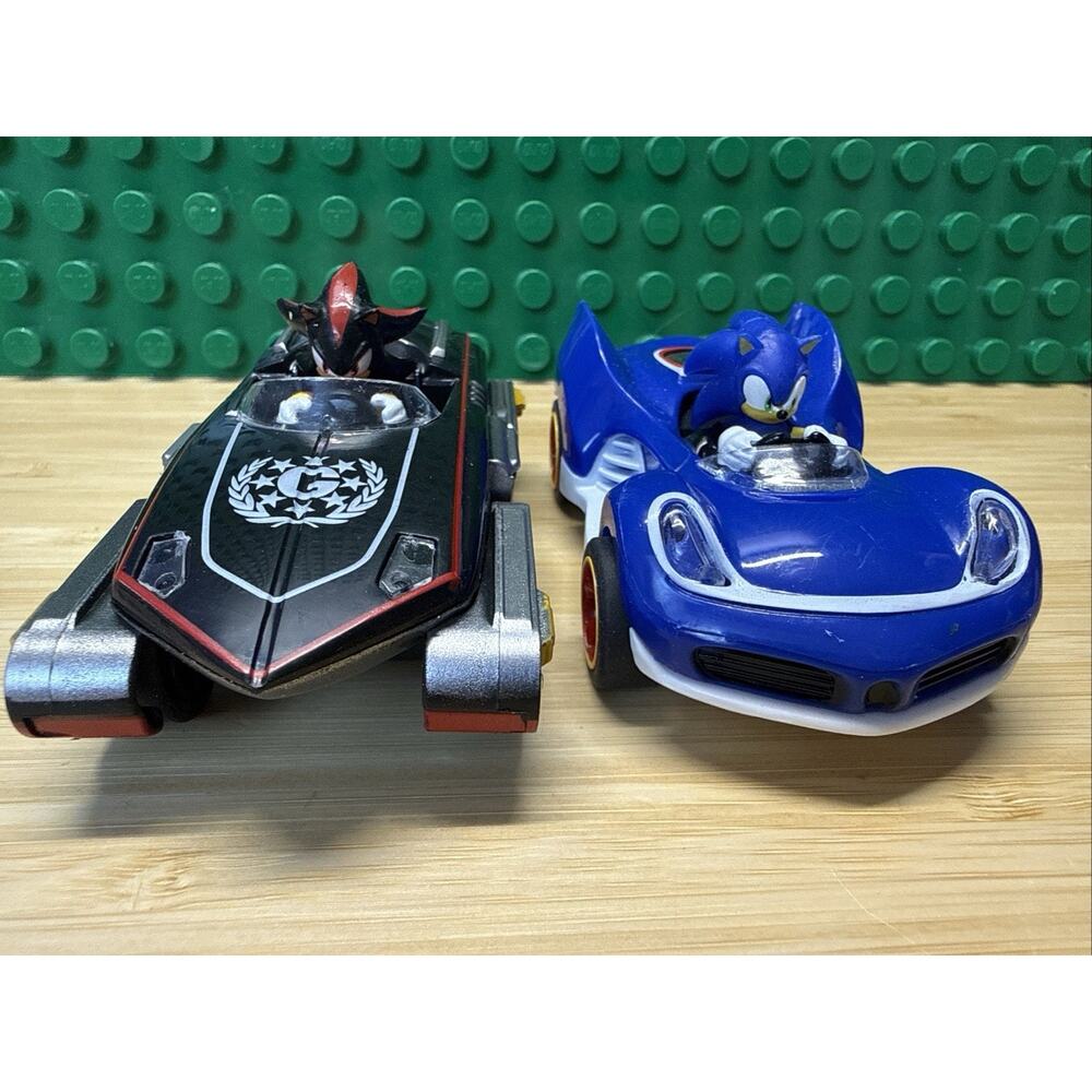 Sonic All Stars Pull Back Racing Cars Black Shadow & Sonic - Sega 2025